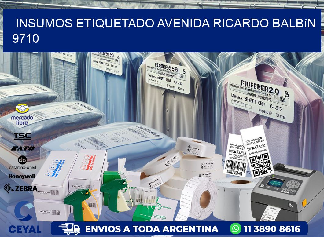 INSUMOS ETIQUETADO Avenida Ricardo Balbín 9710