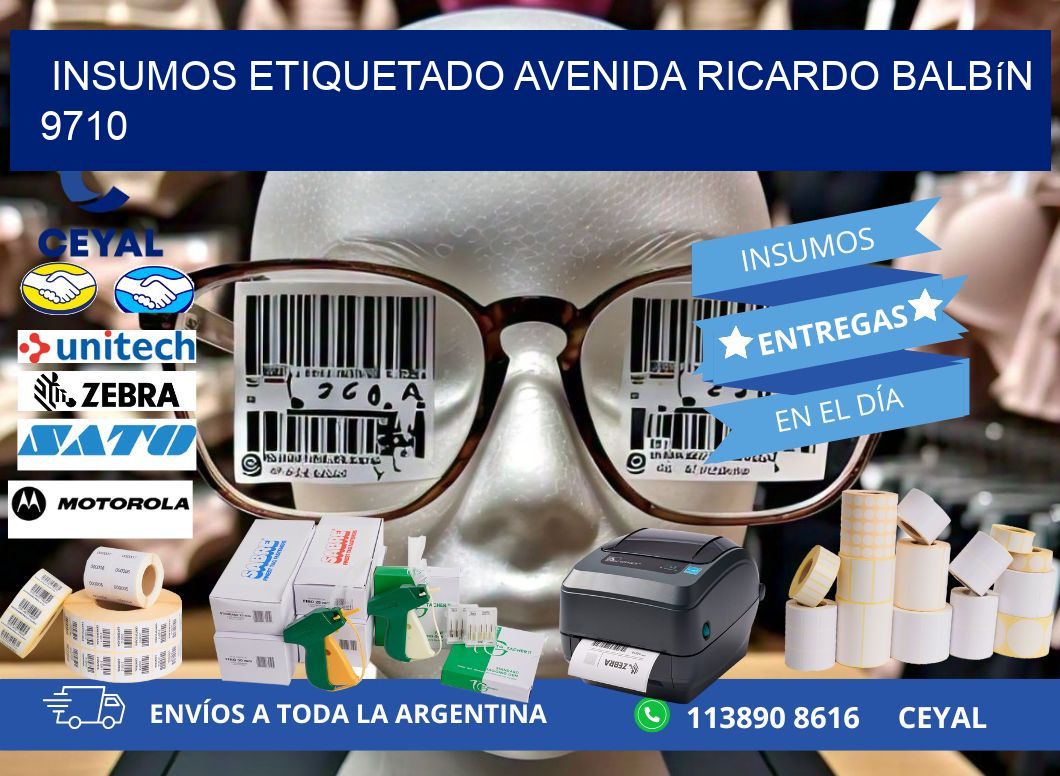 INSUMOS ETIQUETADO Avenida Ricardo Balbín 9710