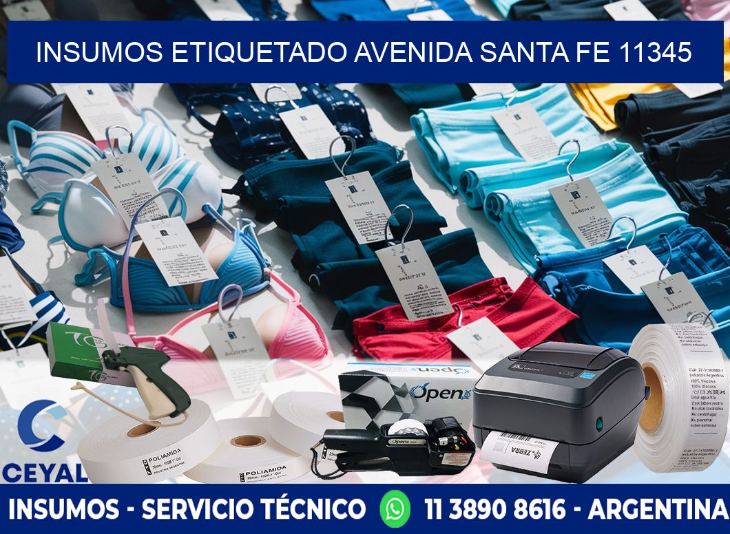 INSUMOS ETIQUETADO Avenida Santa Fe 11345