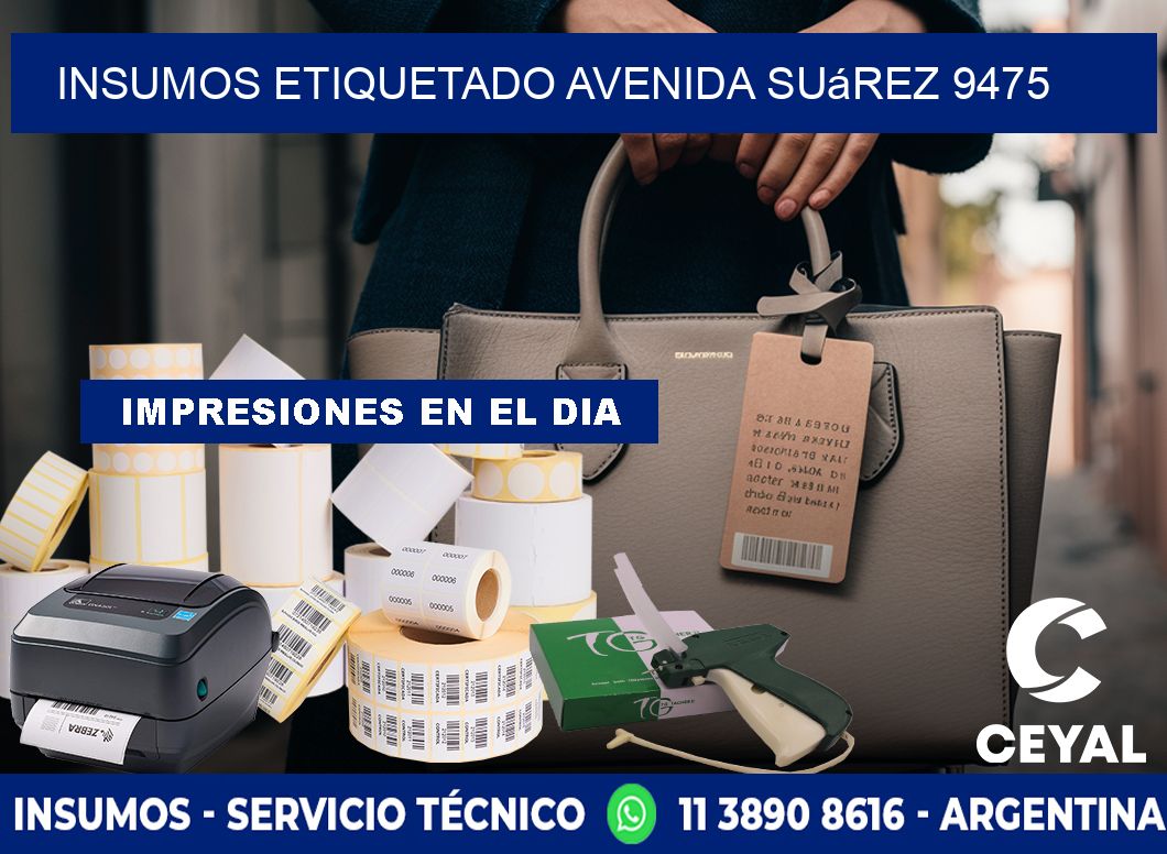 INSUMOS ETIQUETADO Avenida Suárez 9475