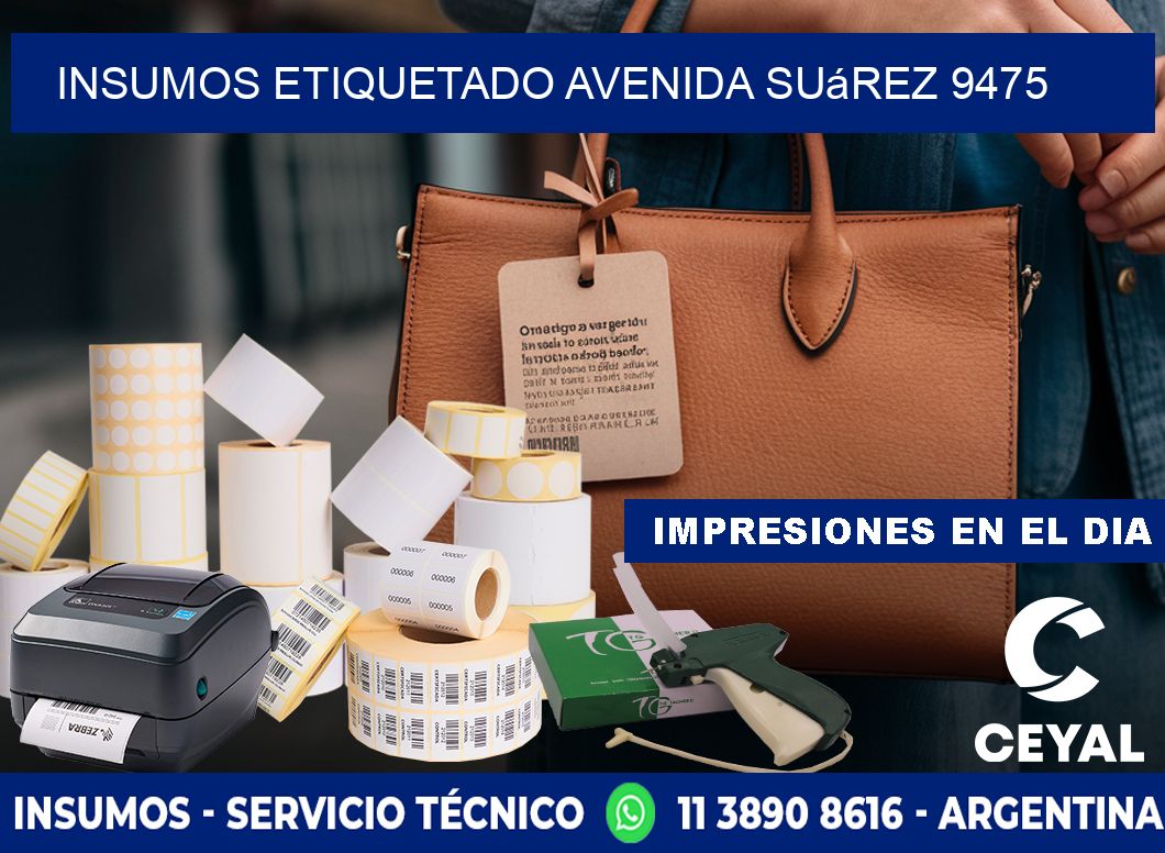 INSUMOS ETIQUETADO Avenida Suárez 9475