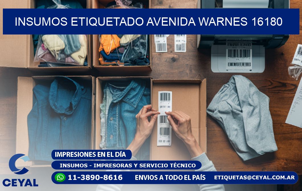 INSUMOS ETIQUETADO Avenida Warnes 16180