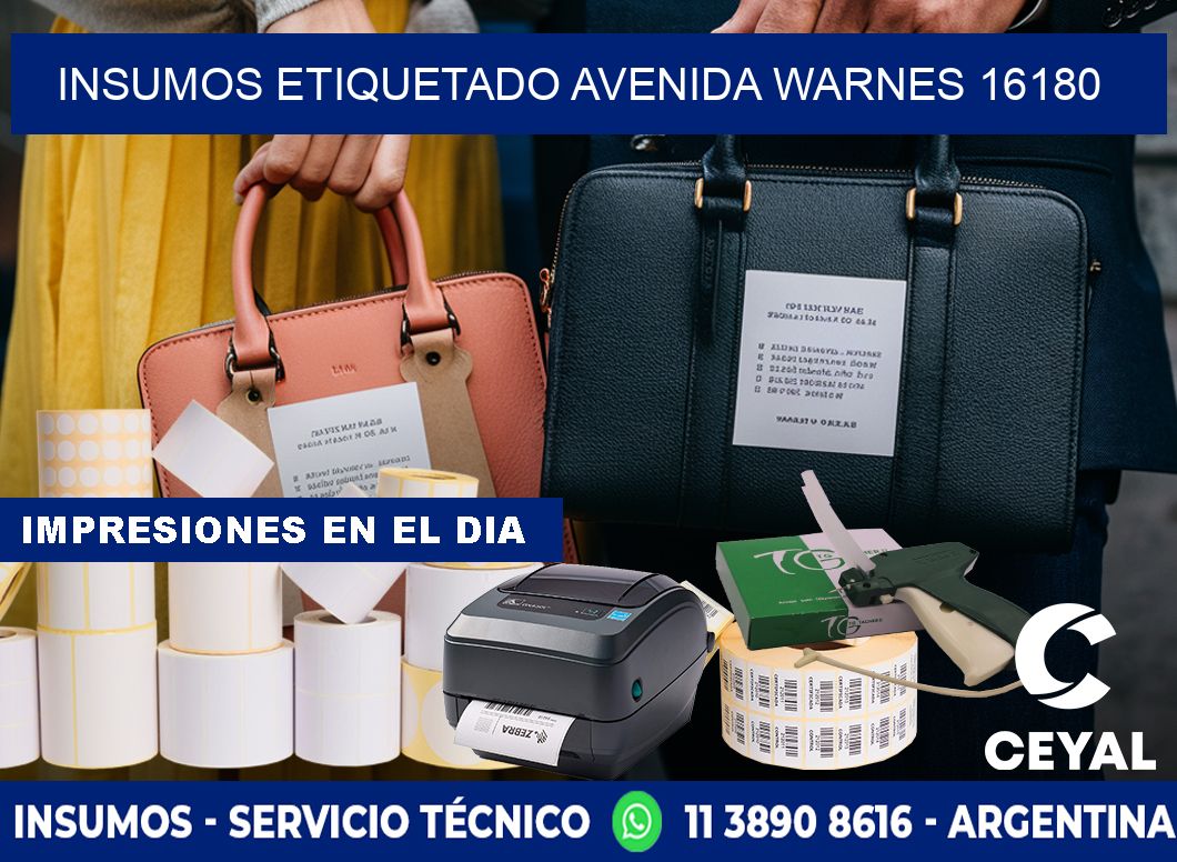 INSUMOS ETIQUETADO Avenida Warnes 16180