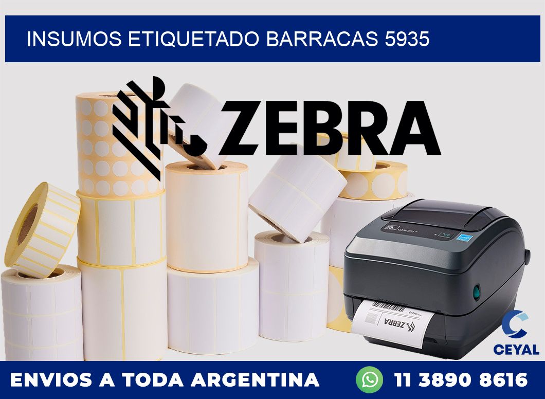 INSUMOS ETIQUETADO Barracas 5935