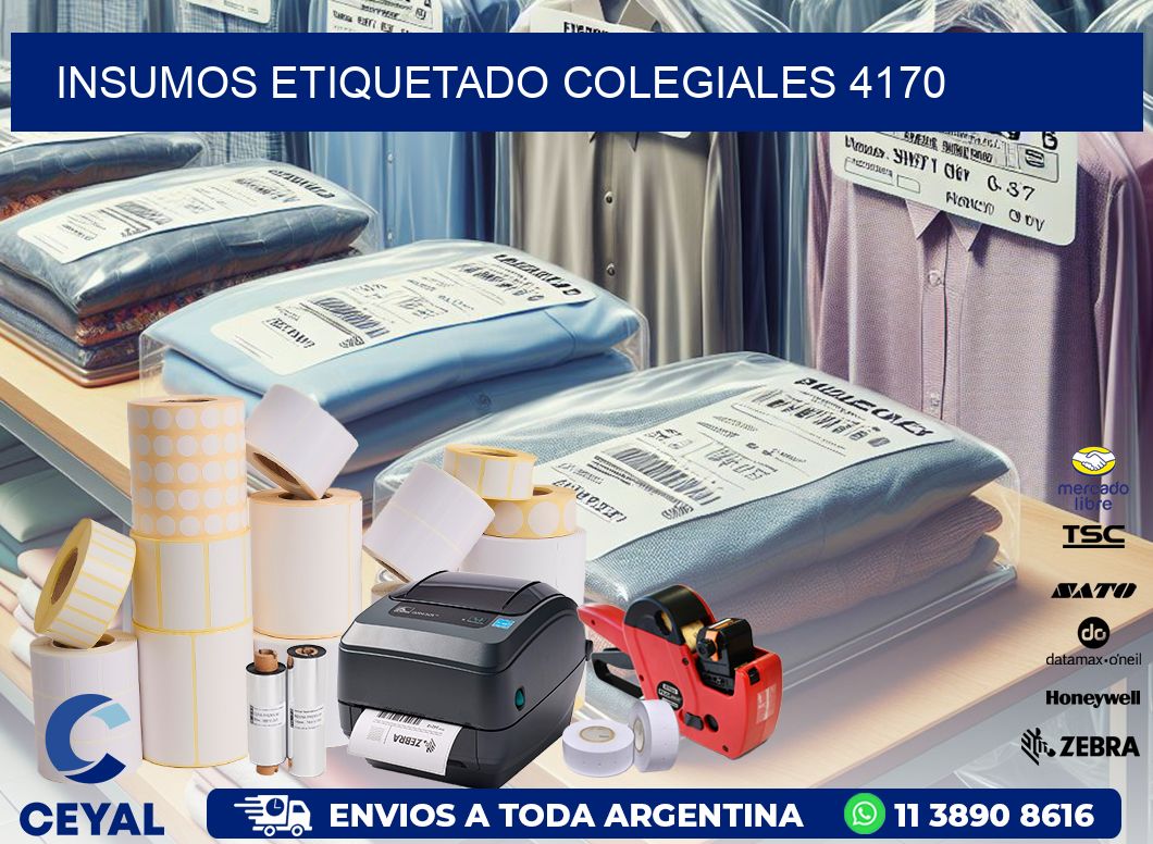 INSUMOS ETIQUETADO Colegiales 4170