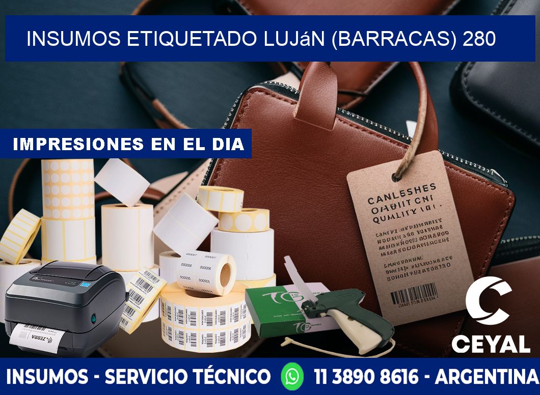 INSUMOS ETIQUETADO Luján (Barracas) 280