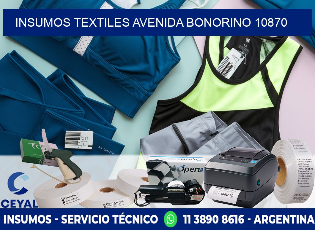 INSUMOS TEXTILES AVENIDA BONORINO 10870