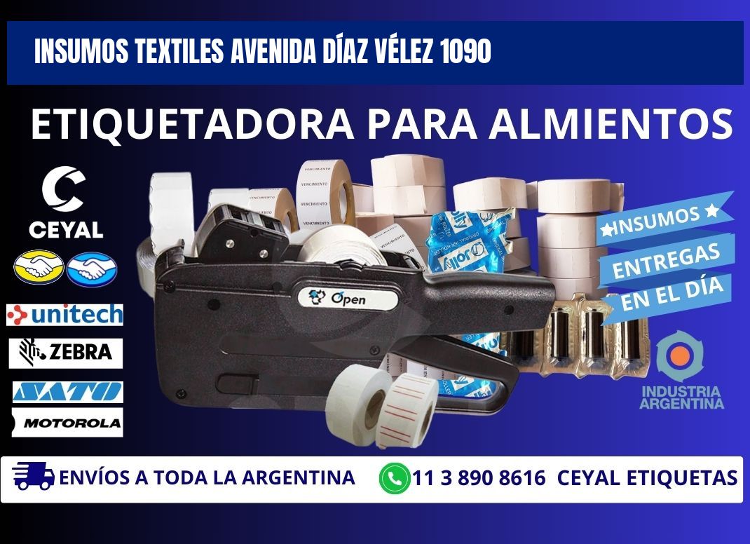 INSUMOS TEXTILES AVENIDA DÍAZ VÉLEZ 1090