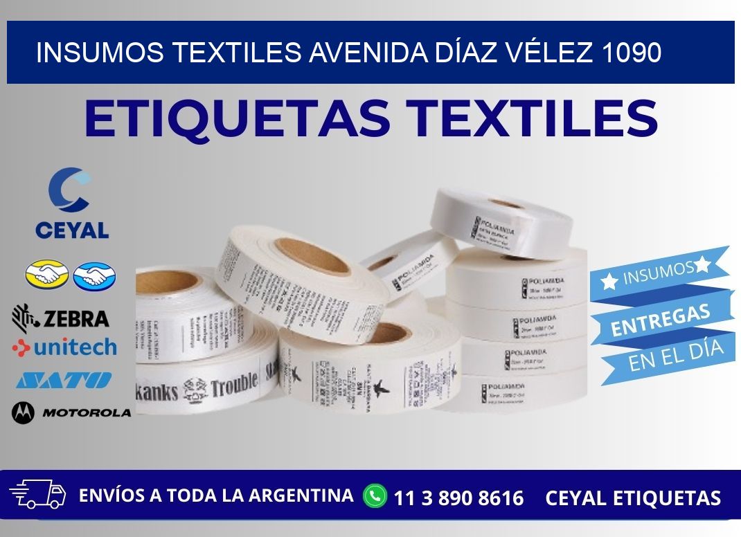 INSUMOS TEXTILES AVENIDA DÍAZ VÉLEZ 1090