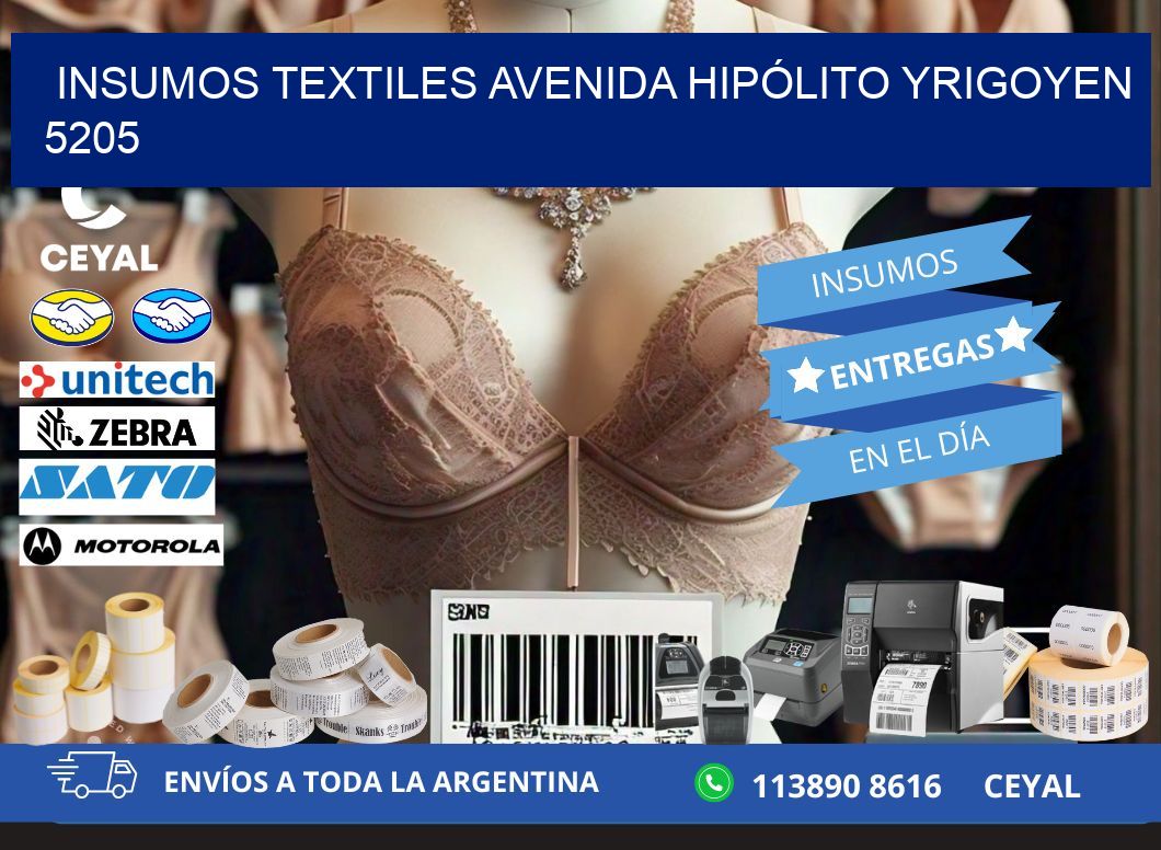 INSUMOS TEXTILES AVENIDA HIPÓLITO YRIGOYEN 5205