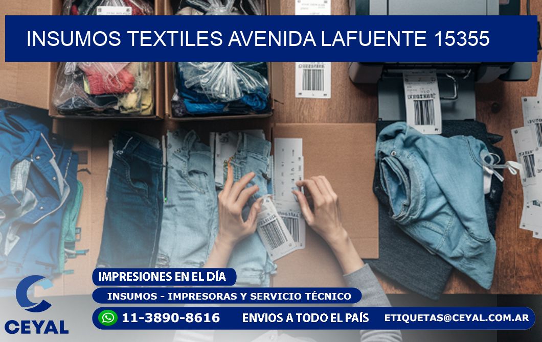 INSUMOS TEXTILES AVENIDA LAFUENTE 15355
