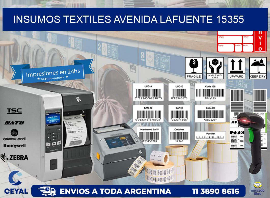 INSUMOS TEXTILES AVENIDA LAFUENTE 15355