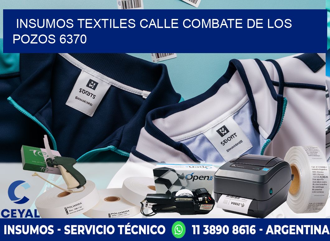 INSUMOS TEXTILES CALLE COMBATE DE LOS POZOS 6370
