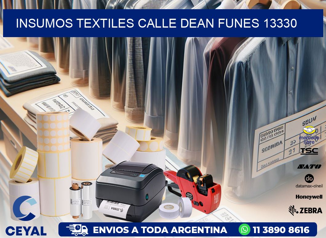 INSUMOS TEXTILES CALLE DEAN FUNES 13330