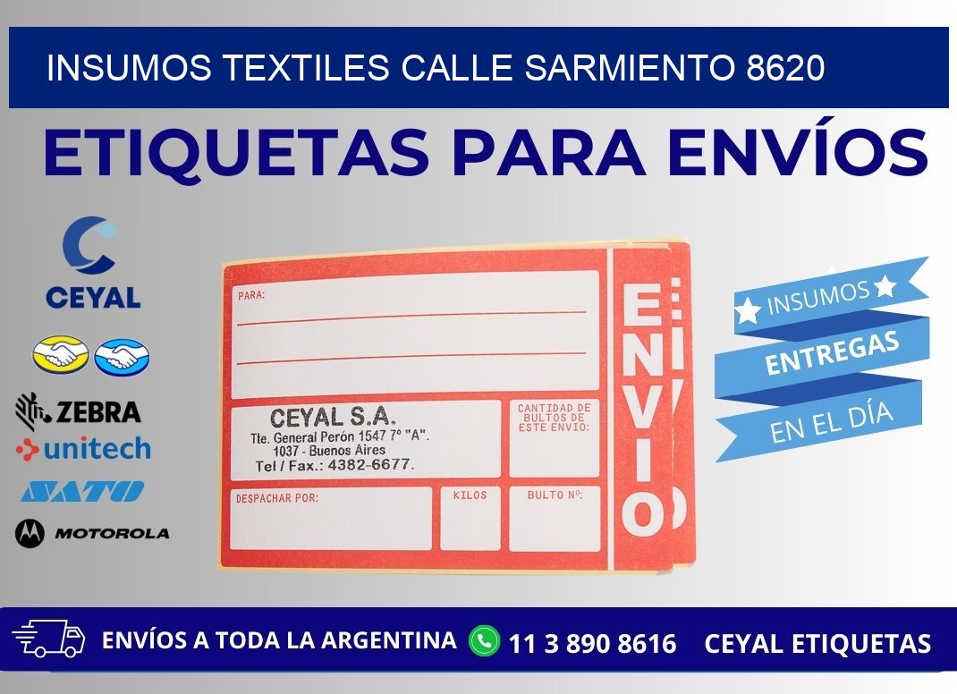 INSUMOS TEXTILES CALLE SARMIENTO 8620
