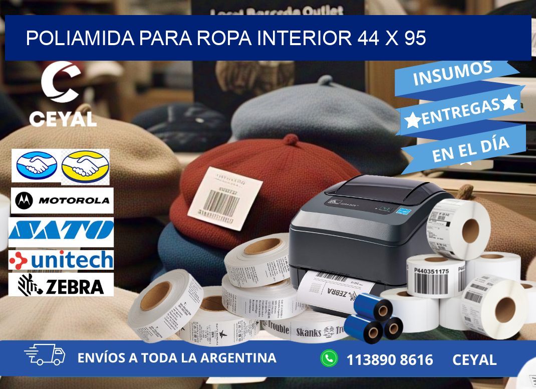 POLIAMIDA PARA ROPA INTERIOR 44 x 95