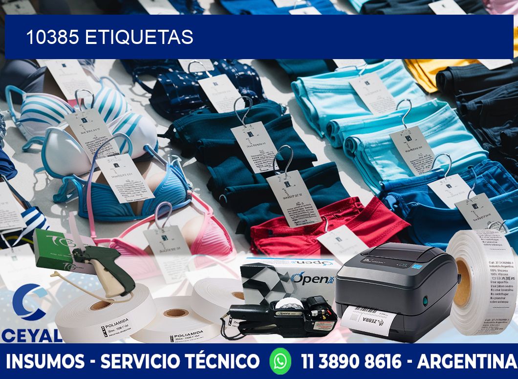 10385 ETIQUETAS
