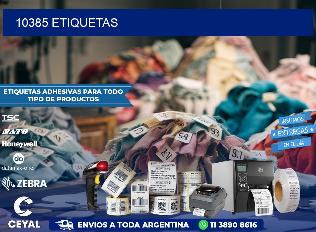 10385 ETIQUETAS