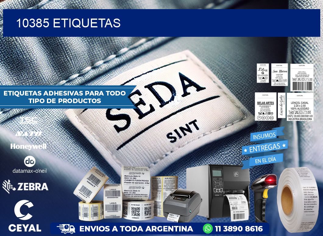 10385 ETIQUETAS