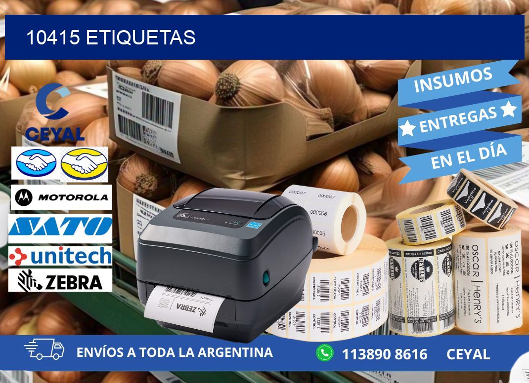 10415 ETIQUETAS