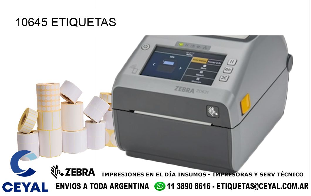 10645 ETIQUETAS