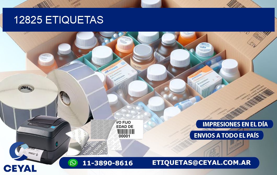 12825 ETIQUETAS