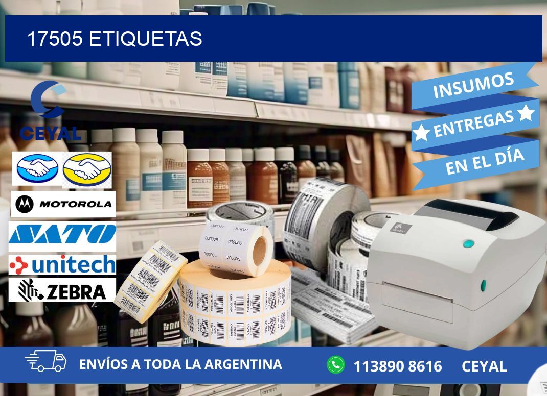 17505 ETIQUETAS