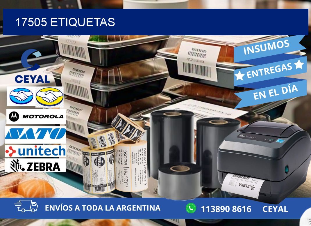 17505 ETIQUETAS