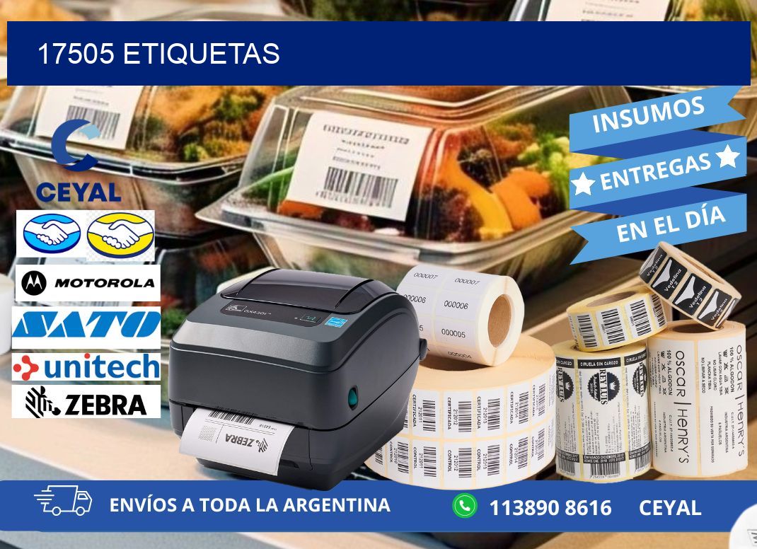 17505 ETIQUETAS