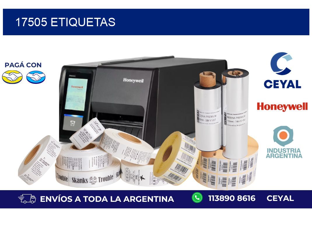 17505 ETIQUETAS