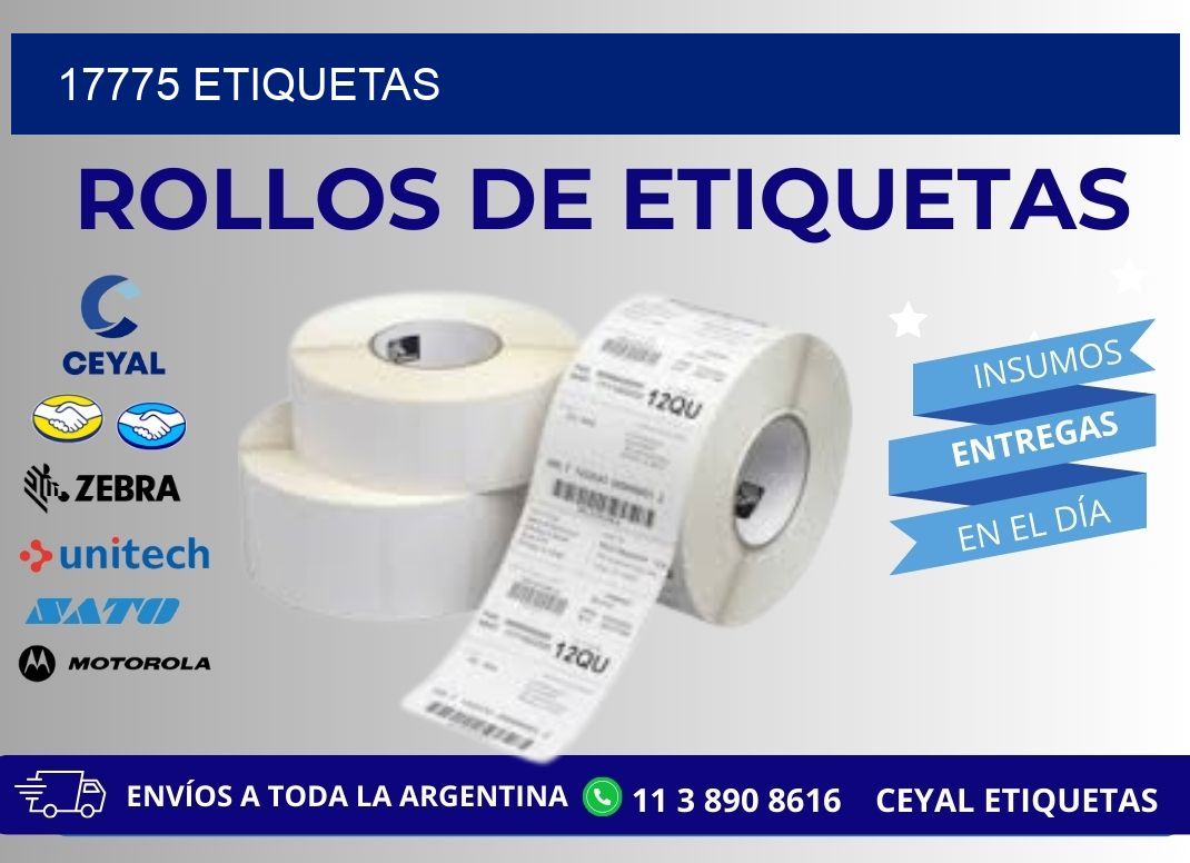 17775 ETIQUETAS