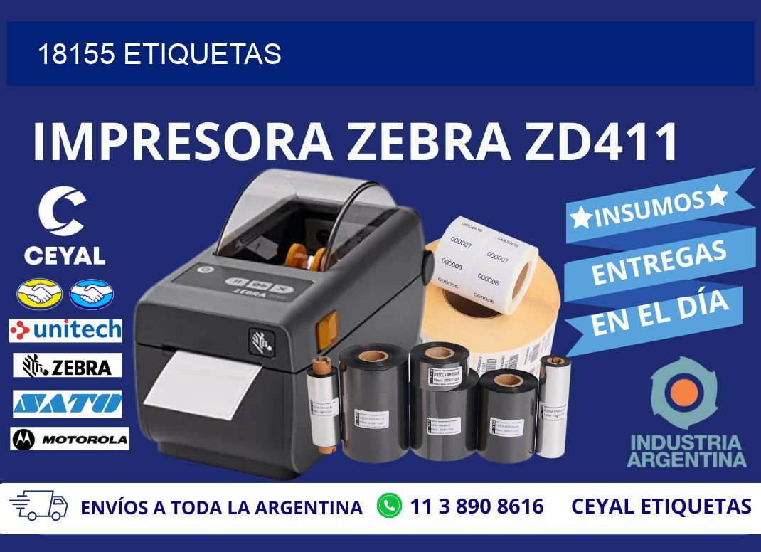18155 ETIQUETAS