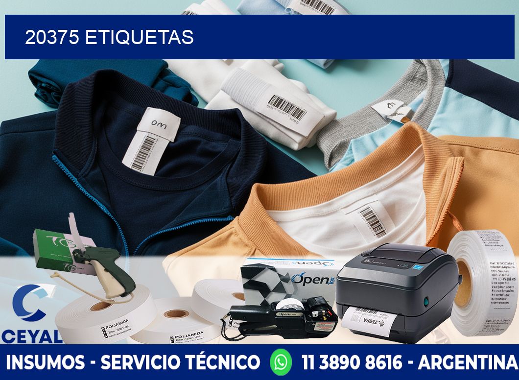 20375 ETIQUETAS