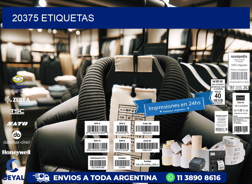 20375 ETIQUETAS