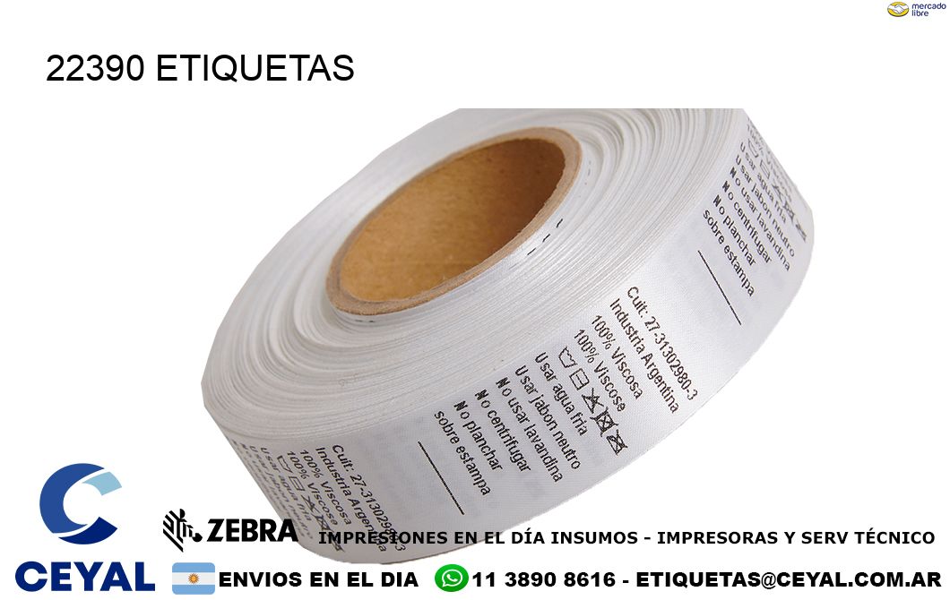 22390 ETIQUETAS