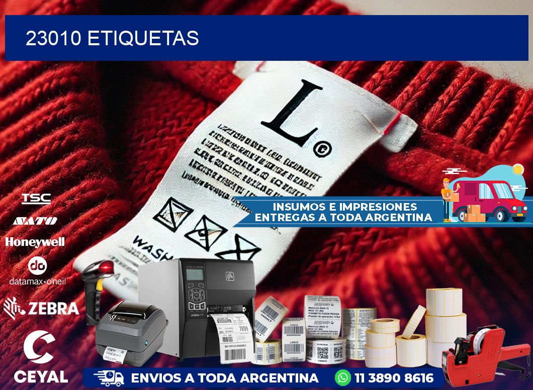 23010 ETIQUETAS