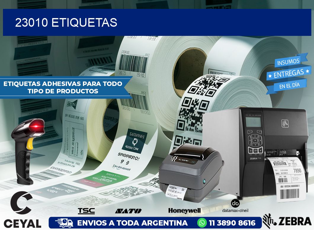 23010 ETIQUETAS