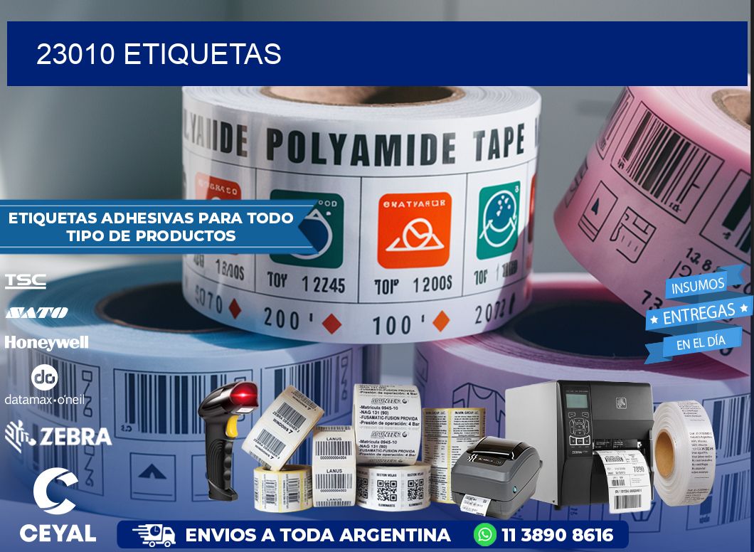 23010 ETIQUETAS