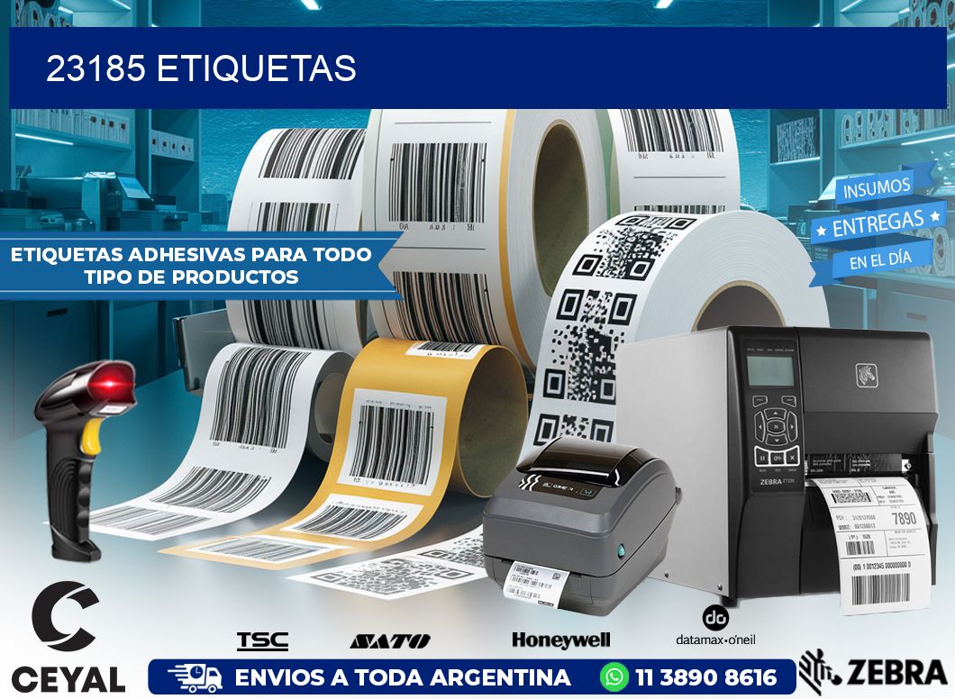 23185 ETIQUETAS