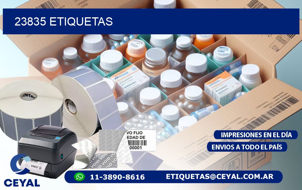 23835 ETIQUETAS