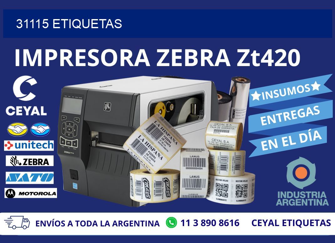 31115 ETIQUETAS