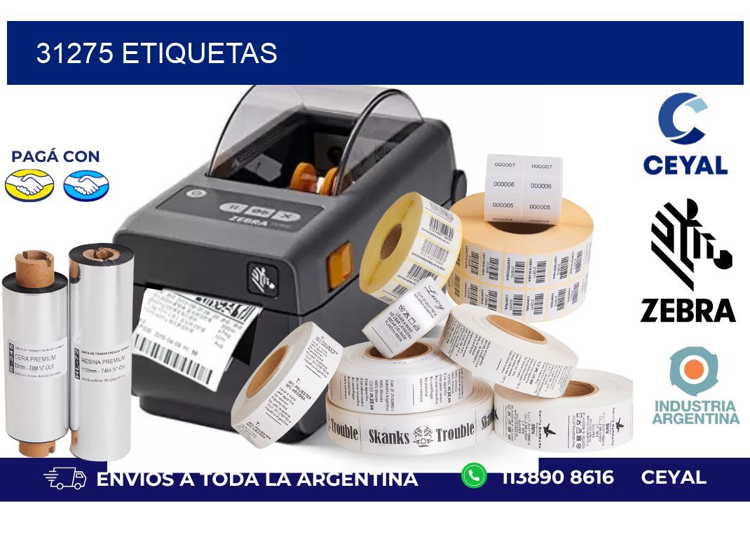 31275 ETIQUETAS