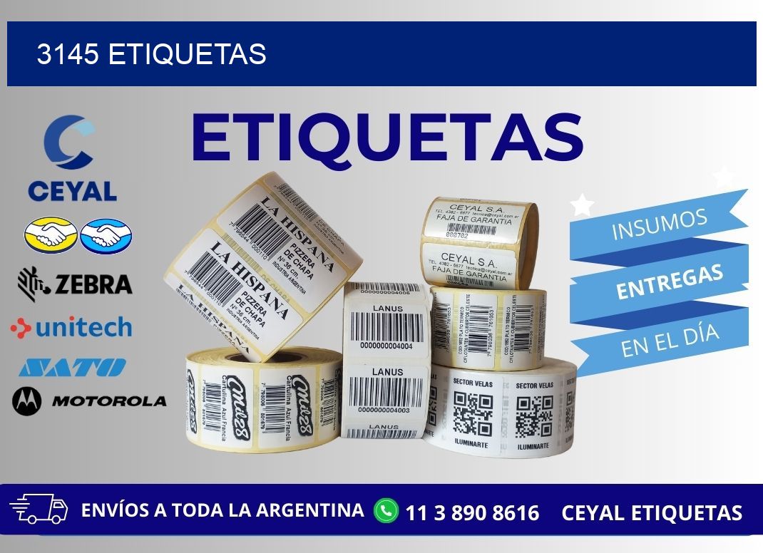 3145 ETIQUETAS