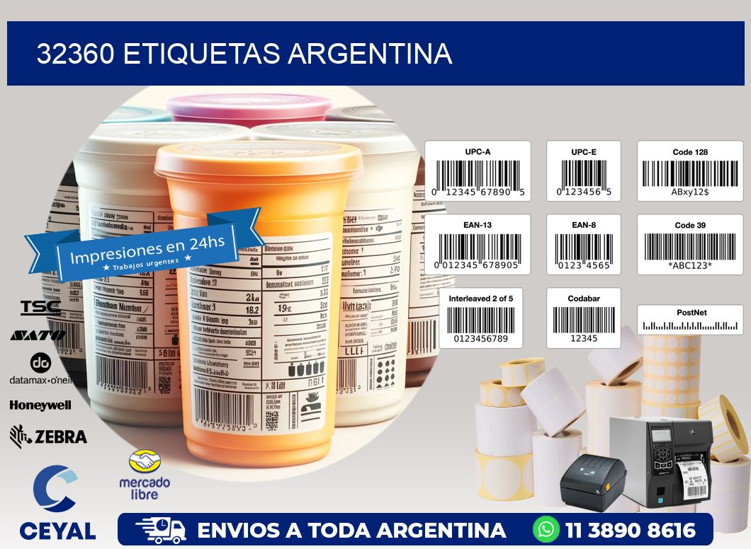 32360 ETIQUETAS ARGENTINA