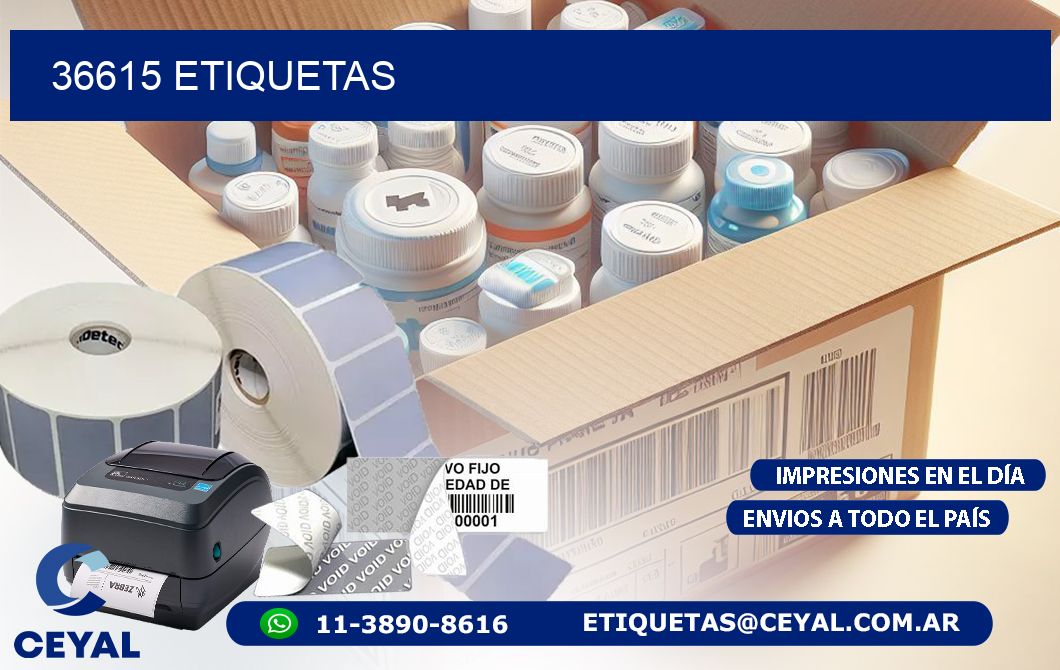 36615 ETIQUETAS