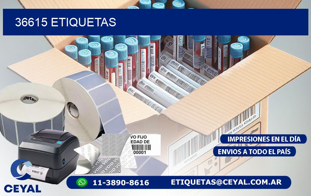 36615 ETIQUETAS