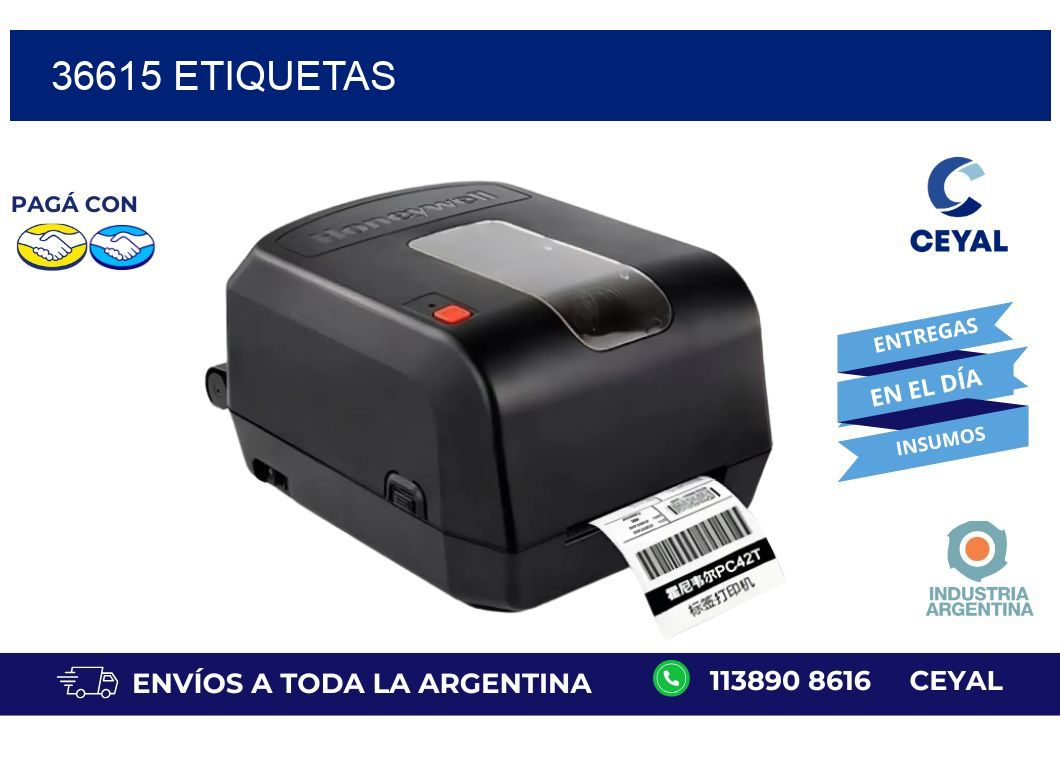 36615 ETIQUETAS