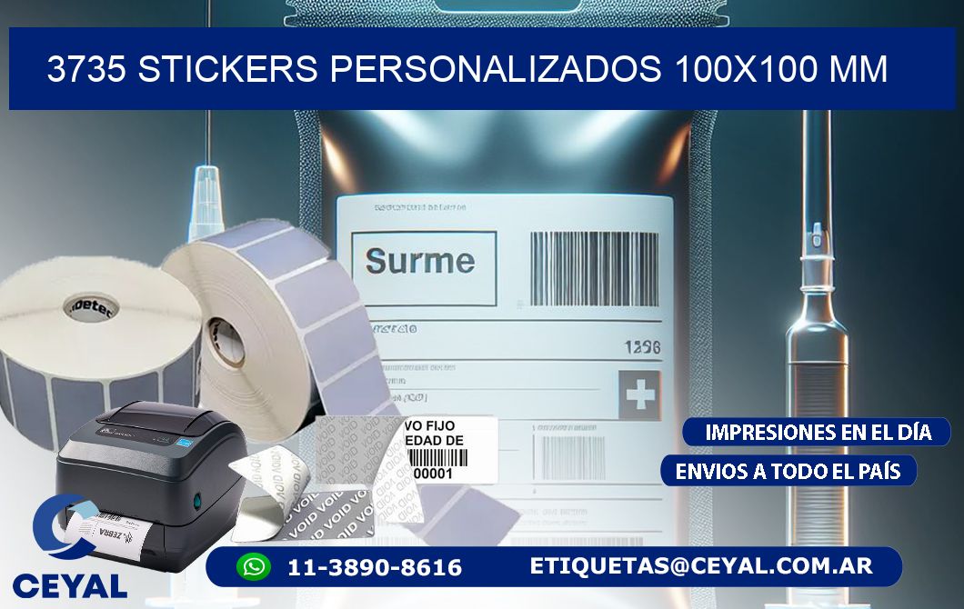 3735 STICKERS PERSONALIZADOS 100×100 mm