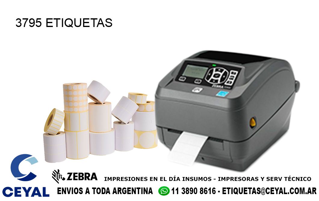 3795 ETIQUETAS