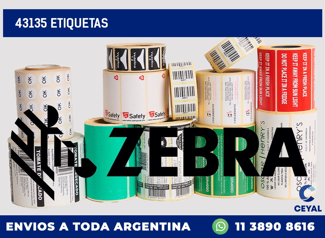 43135 ETIQUETAS